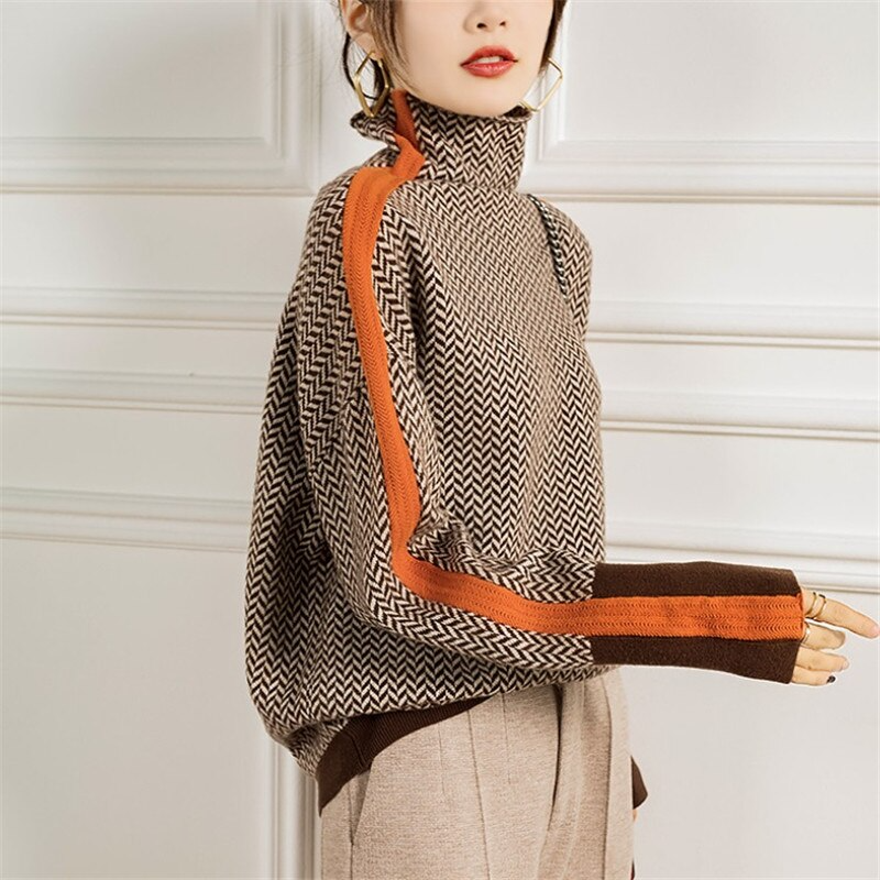 Pull à col roulé Jess