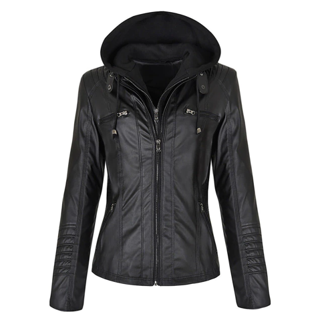 Veste en cuir Anna