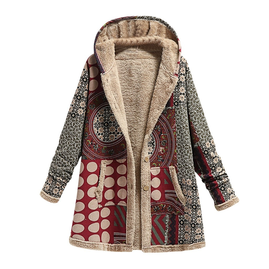 Manteau polaire vintage