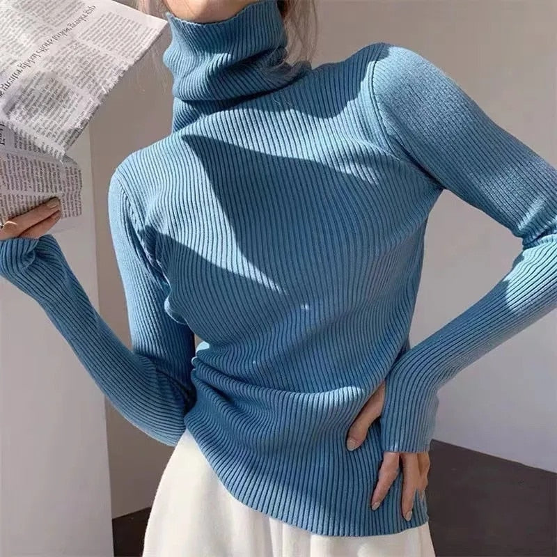 Pull à col roulé Alice