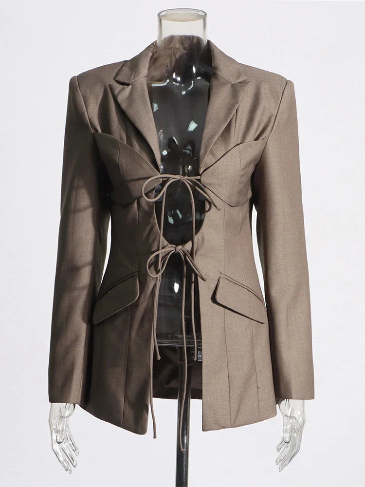 Blazer à lacets Lucia