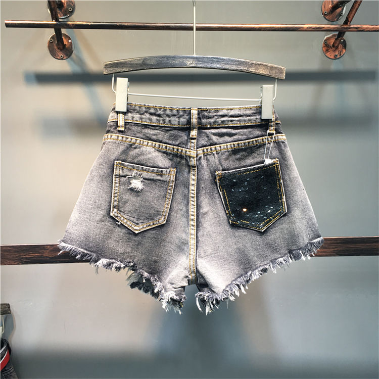 Short en jean Angelo