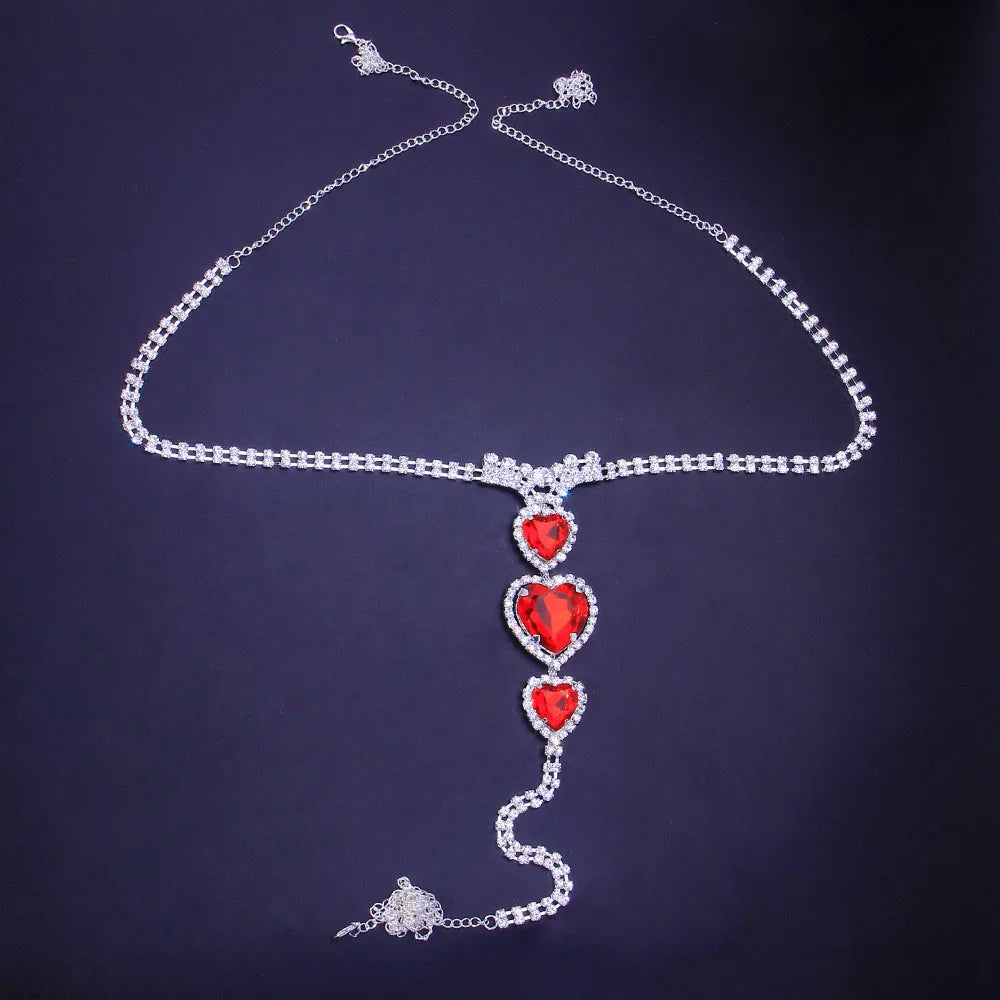 Red Heart Panties Chain