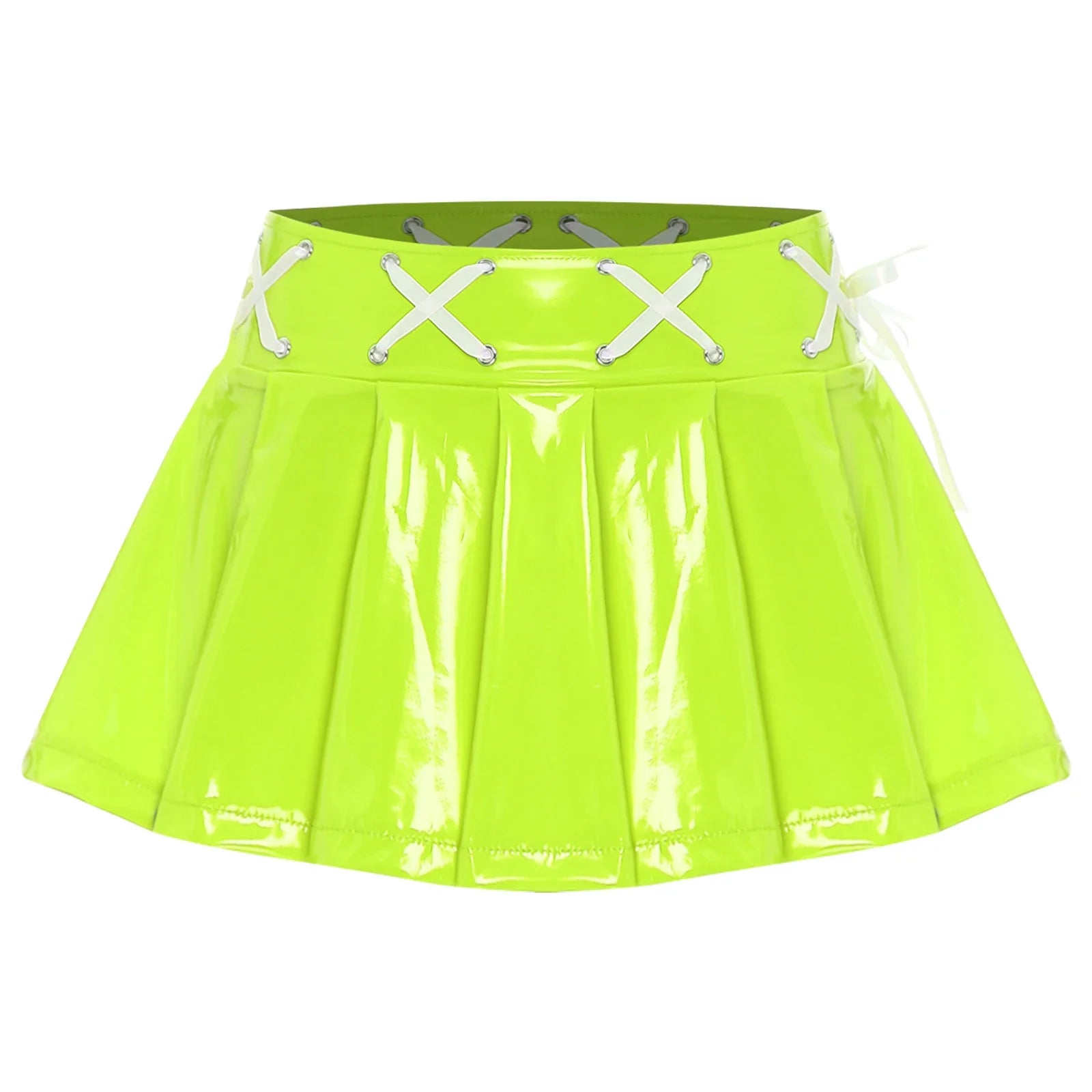 Women's Leather Miniskirt
