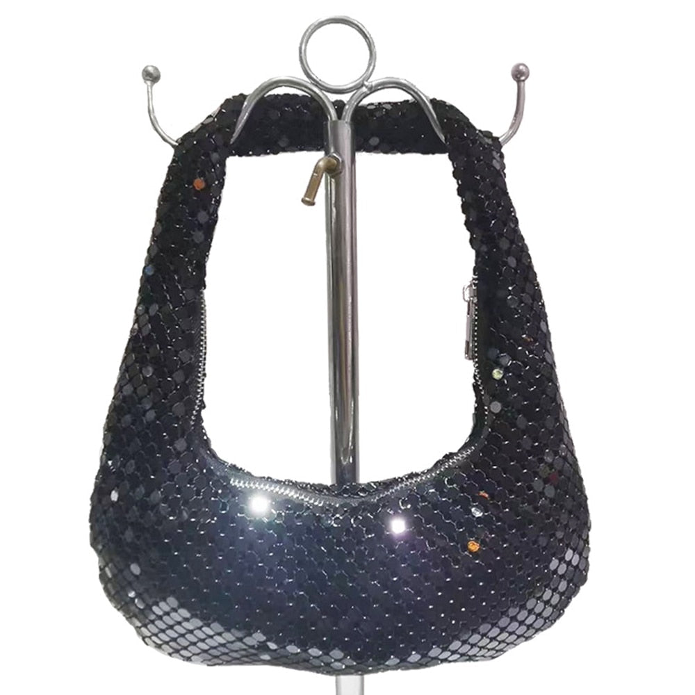 Sac Hobo Lara à strass