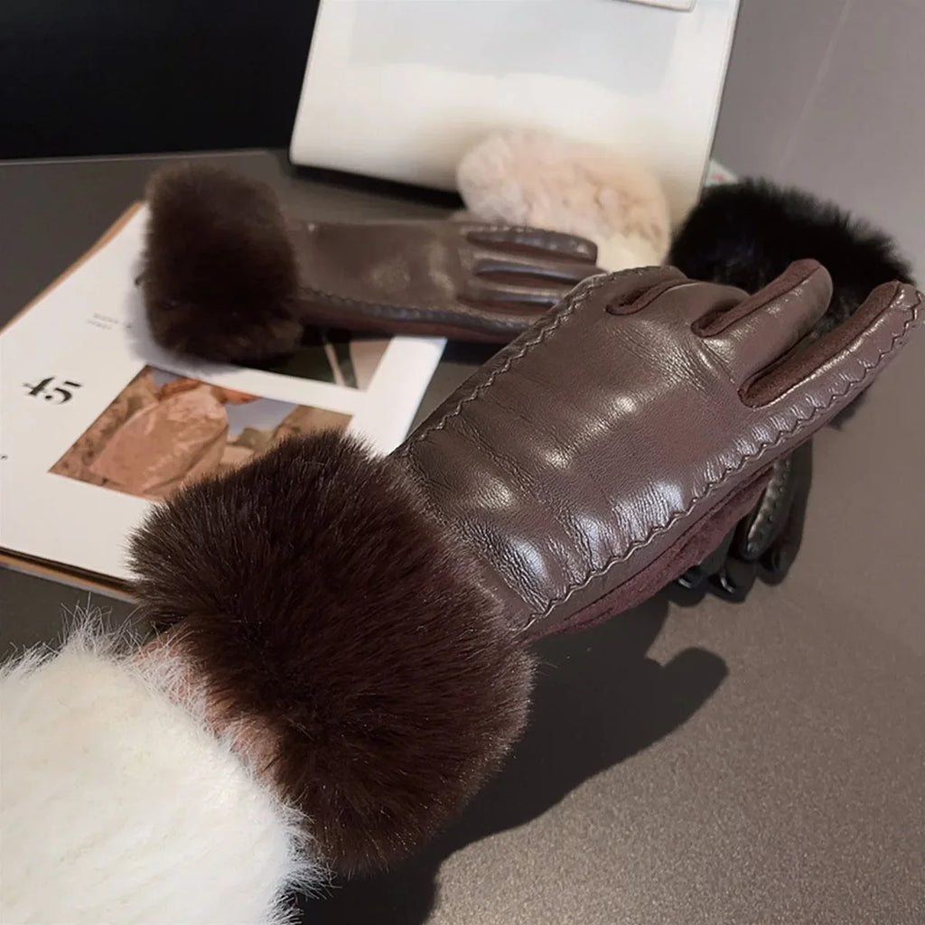 Gants en cuir Ashley