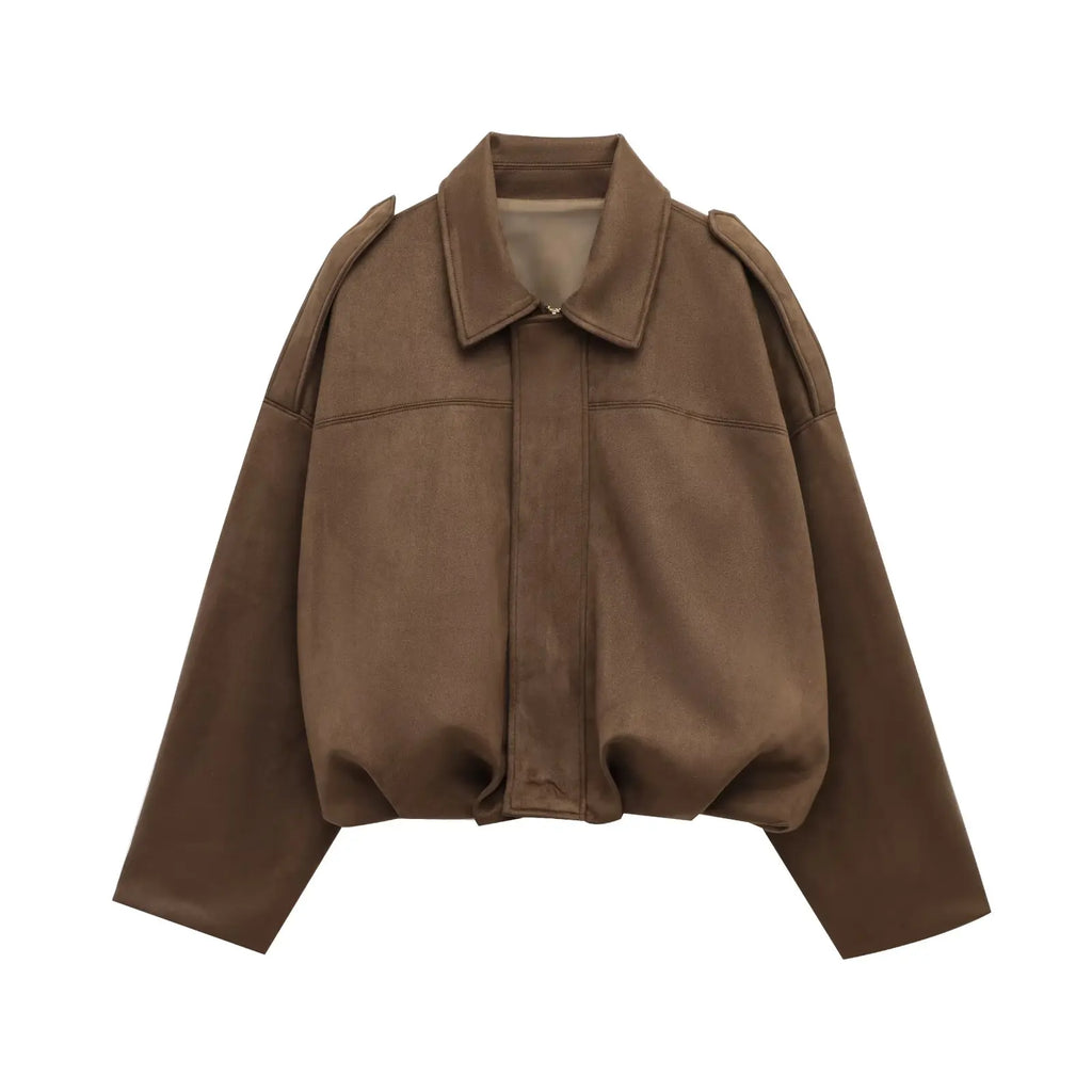 Women's Faux Suede Jacket