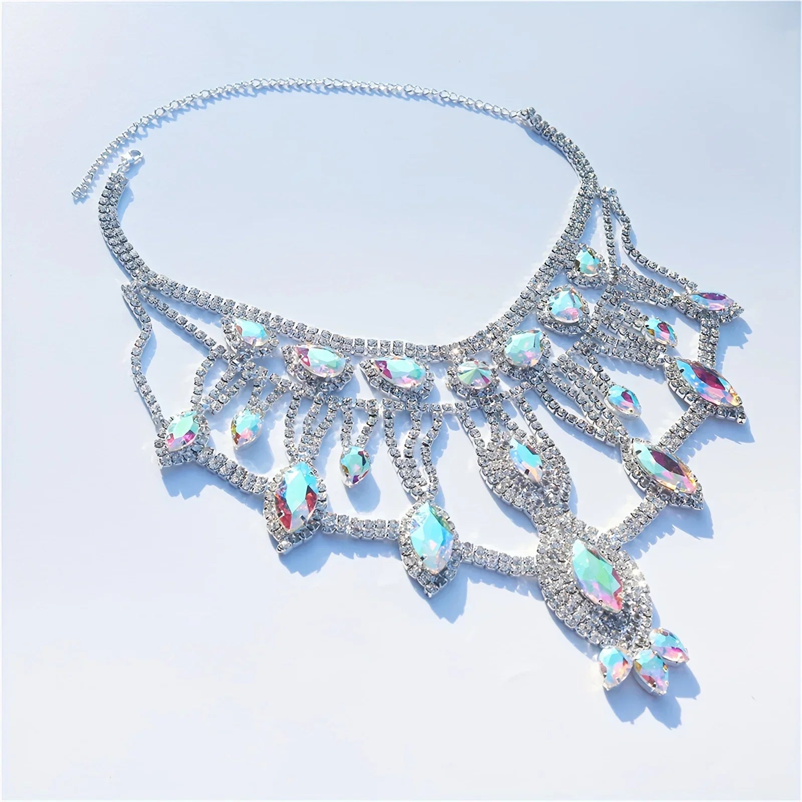 Nadia Rhinestone Necklace