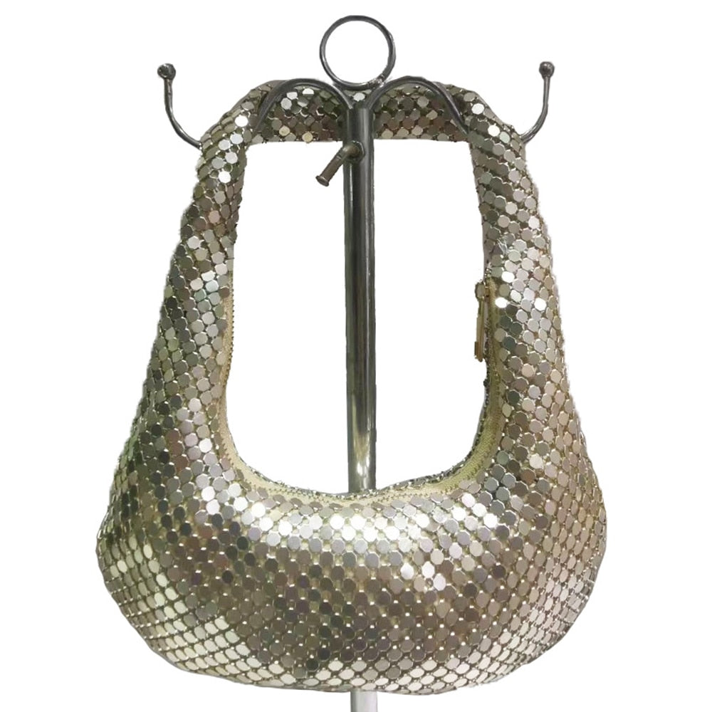 Sac Hobo Lara à strass