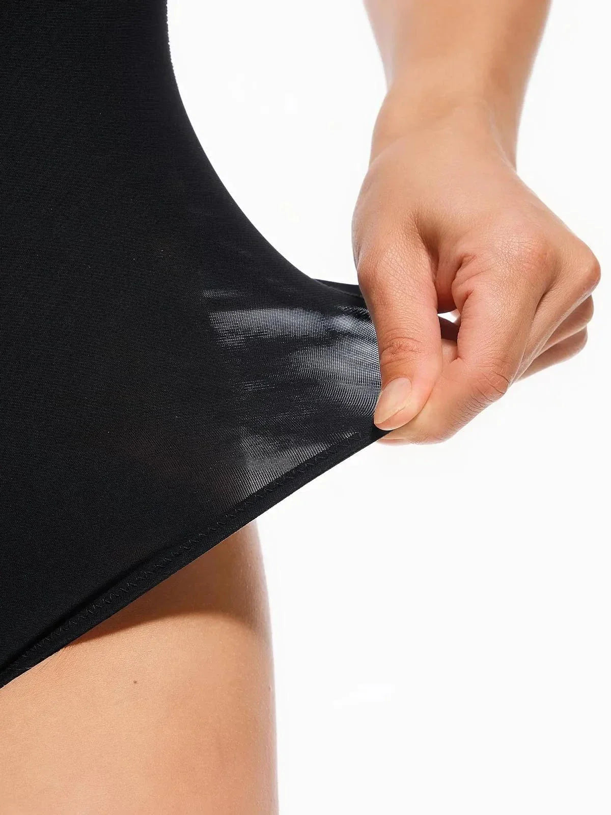 Sculpting 3-in-1 Faux Leather Bodysuit