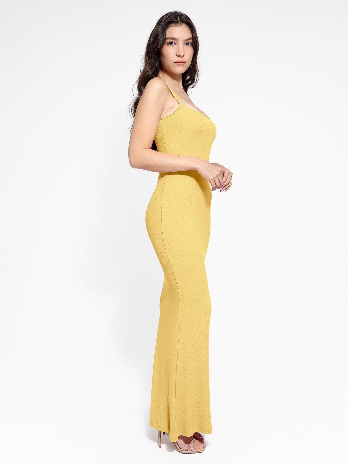 Shapewear Modal Slimming Maxi Slip Dress