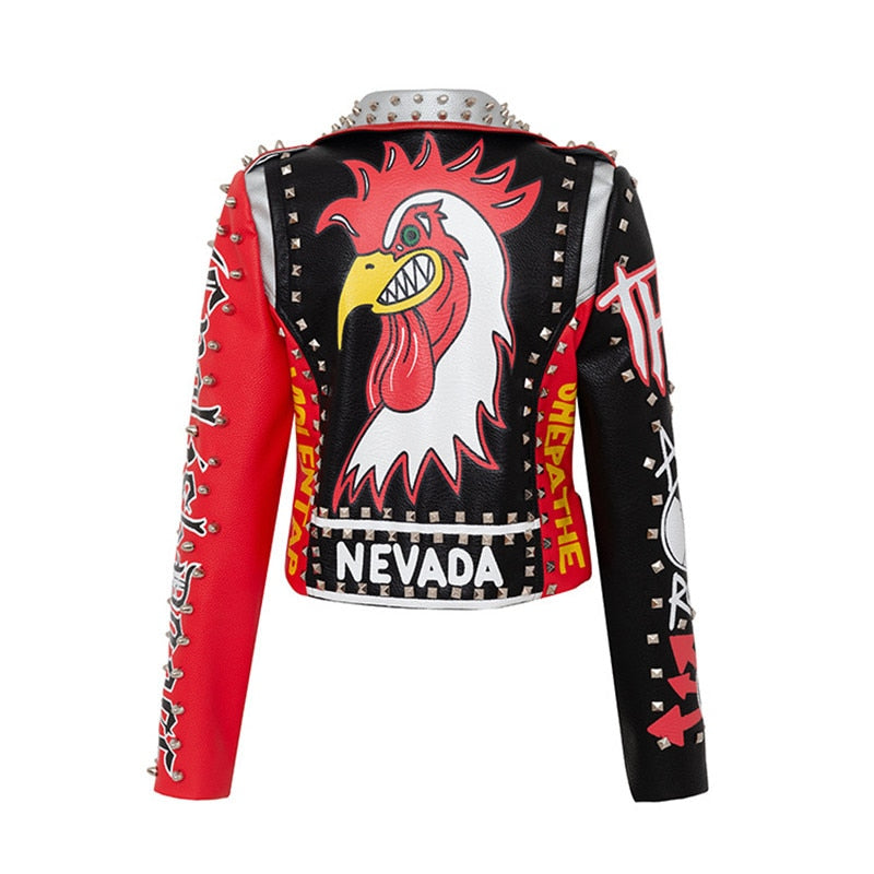 Veste Nevada Rock authentique pour femme